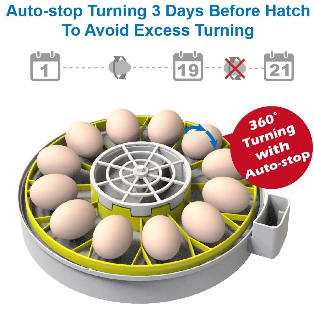 kebonnixs 12 Egg Incubator 5